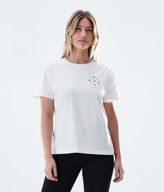 Dope Regular T-shirt Femme White