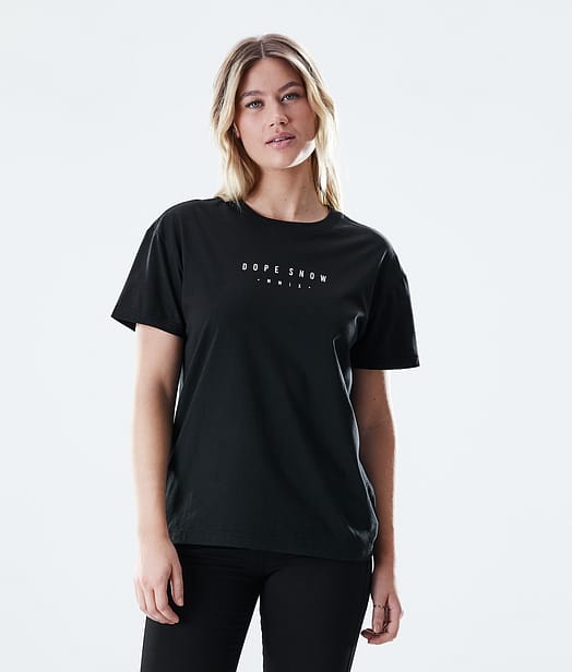 Dope Regular T-shirt Femme Black
