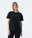 Dope Regular T-shirt Dames Range Black