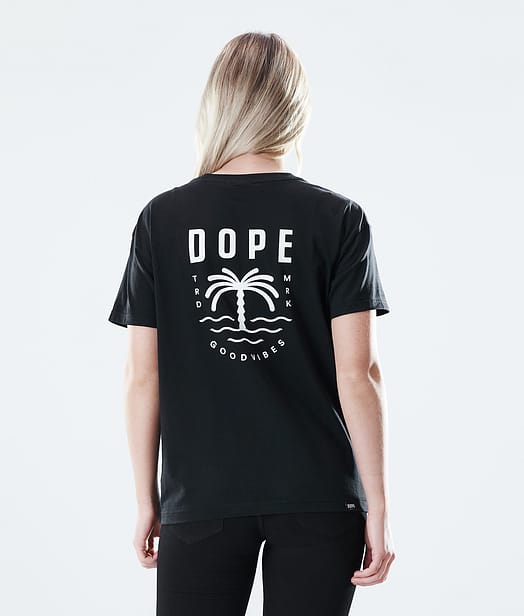 Dope Regular T-shirt Donna Black
