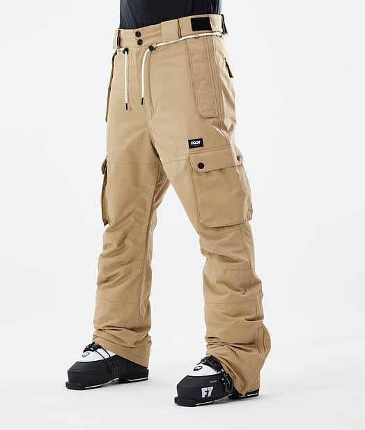 Dope Iconic 2021 Lyžařské Kalhoty Pánské Khaki
