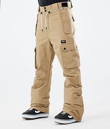 Dope Iconic 21 Kalhoty na Snowboard Pánské Khaki