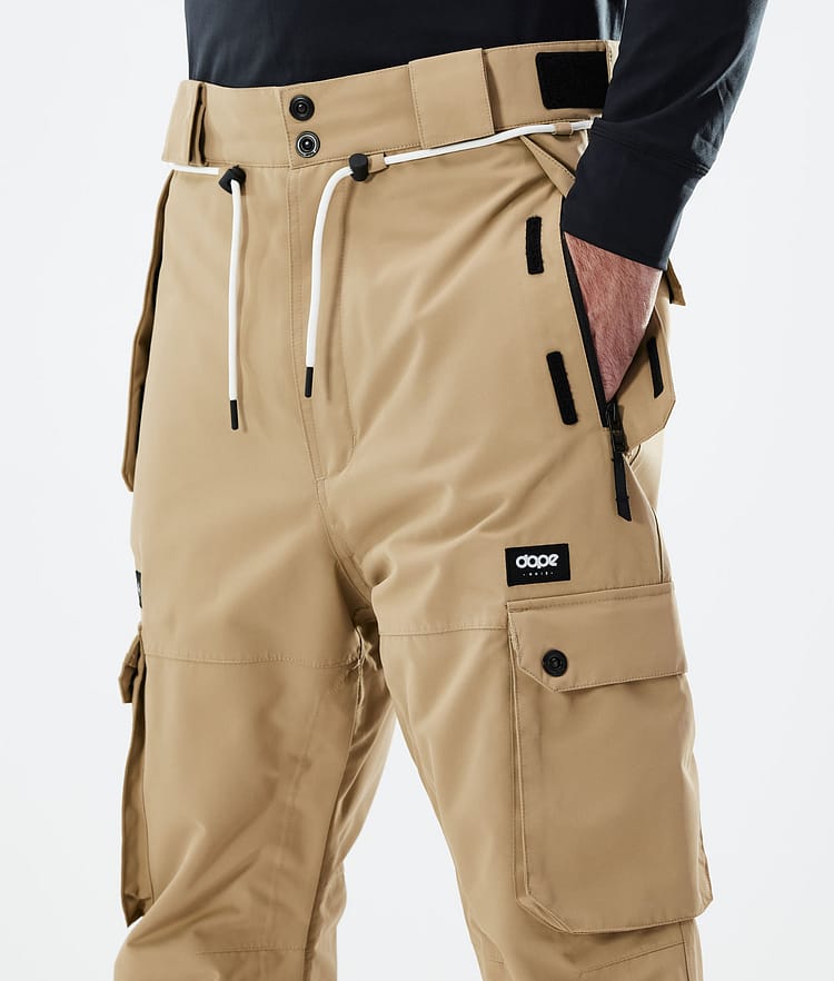 Dope Iconic 21 Pantalones Snowboard Hombre Khaki, Imagen 4 de 6