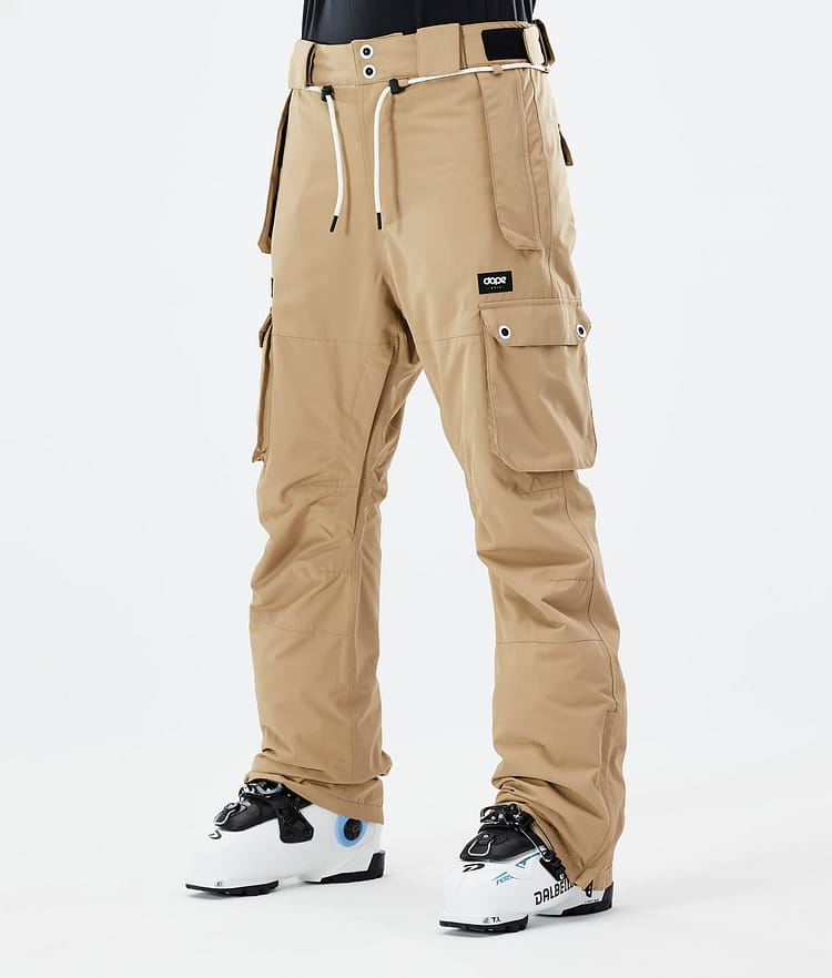 Dope Iconic W 2021 Lyžařské Kalhoty Dámské Khaki, Obrázek 1 z 6