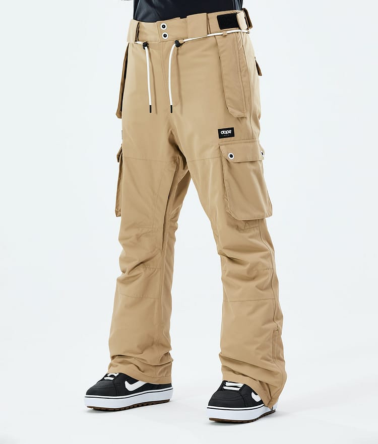 Dope Iconic W 2021 Pantaloni Snowboard Donna Khaki, Immagine 1 di 6
