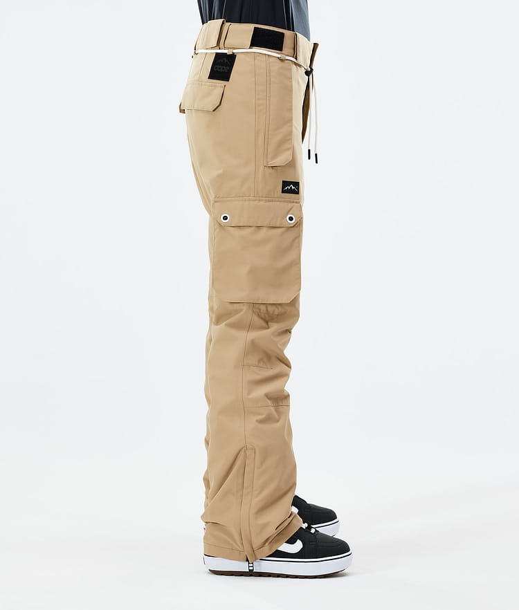 Dope Iconic W 2021 Pantaloni Snowboard Donna Khaki, Immagine 2 di 6