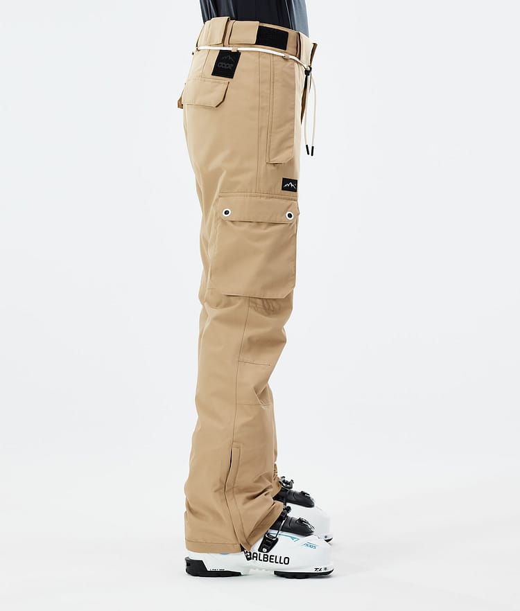 Dope Iconic W 2021 Lyžařské Kalhoty Dámské Khaki, Obrázek 2 z 6