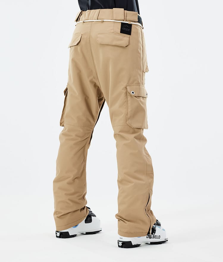 Dope Iconic W 2021 Lyžařské Kalhoty Dámské Khaki, Obrázek 3 z 6