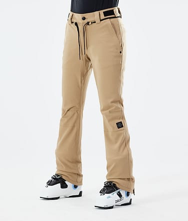 Dope Tigress W 2021 Lyžařské Kalhoty Dámské Khaki