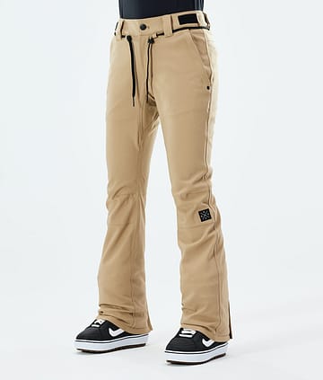 Dope Tigress W 21 Spodnie Snowboardowe Kobiety Khaki