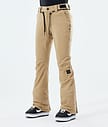 Dope Tigress W 21 Spodnie Snowboardowe Kobiety Khaki