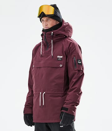 Dope Annok 21 Bunda na Snowboard Pánské Burgundy Renewed