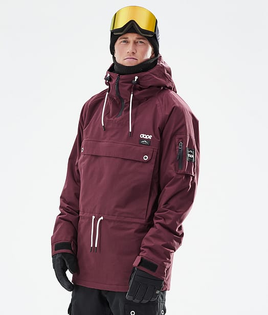 Dope Annok 21 Kurtka Narciarska Mężczyźni Burgundy