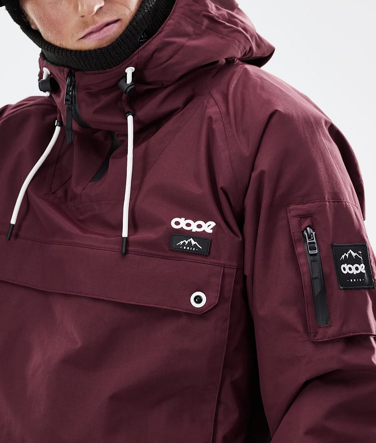 Dope Annok 21 Bunda na Snowboard Pánské Burgundy Renewed, Obrázek 3 z 10