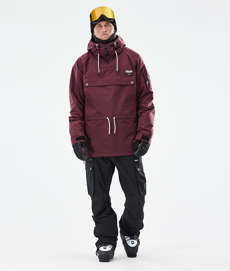 Dope Annok 21 Kurtka Narciarska Mężczyźni Burgundy, Zdjęcie 4 z 10