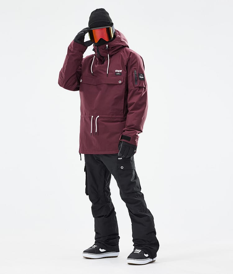 Dope Annok 21 Bunda na Snowboard Pánské Burgundy Renewed, Obrázek 4 z 10