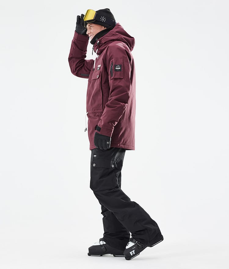 Dope Annok 21 Kurtka Narciarska Mężczyźni Burgundy, Zdjęcie 5 z 10