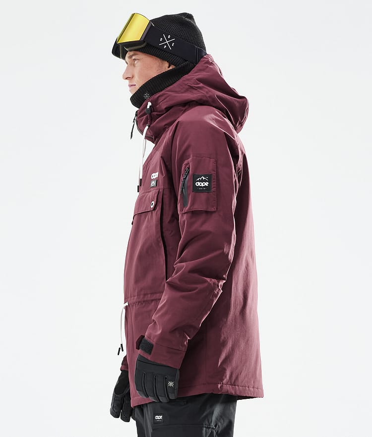Dope Annok 21 Kurtka Narciarska Mężczyźni Burgundy, Zdjęcie 7 z 10