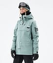 Dope Annok W 21 Kurtka Snowboardowa Kobiety Faded Green