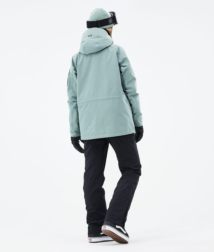 Dope Annok W 21 Kurtka Snowboardowa Kobiety Faded Green, Zdjęcie 5 z 9