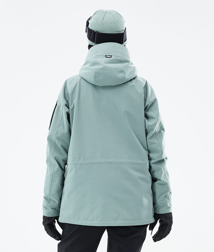 Dope Annok W 21 Lyžařská Bunda Dámské Faded Green, Obrázek 7 z 9
