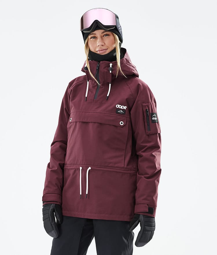 Dope Annok W 21 Bunda na Snowboard Dámské Burgundy Renewed, Obrázek 1 z 9