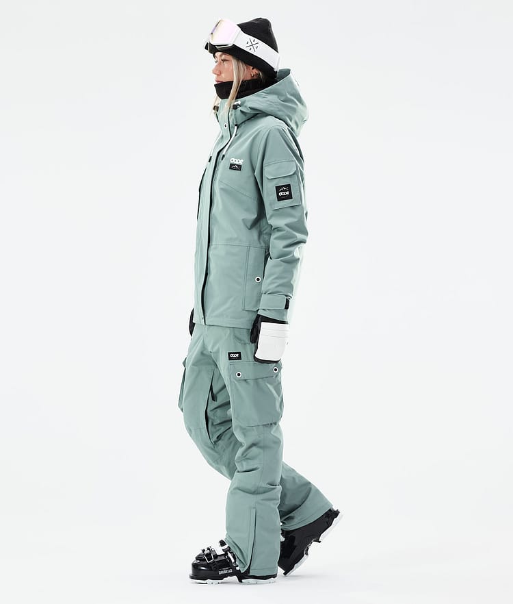 Dope Adept W 21 Lyžařská Bunda Dámské Faded Green, Obrázek 5 z 11