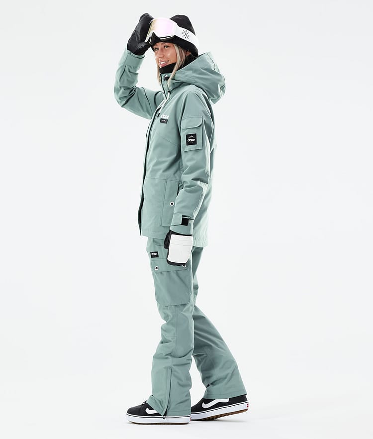 Dope Adept W 21 Kurtka Snowboardowa Kobiety Faded Green, Zdjęcie 5 z 11