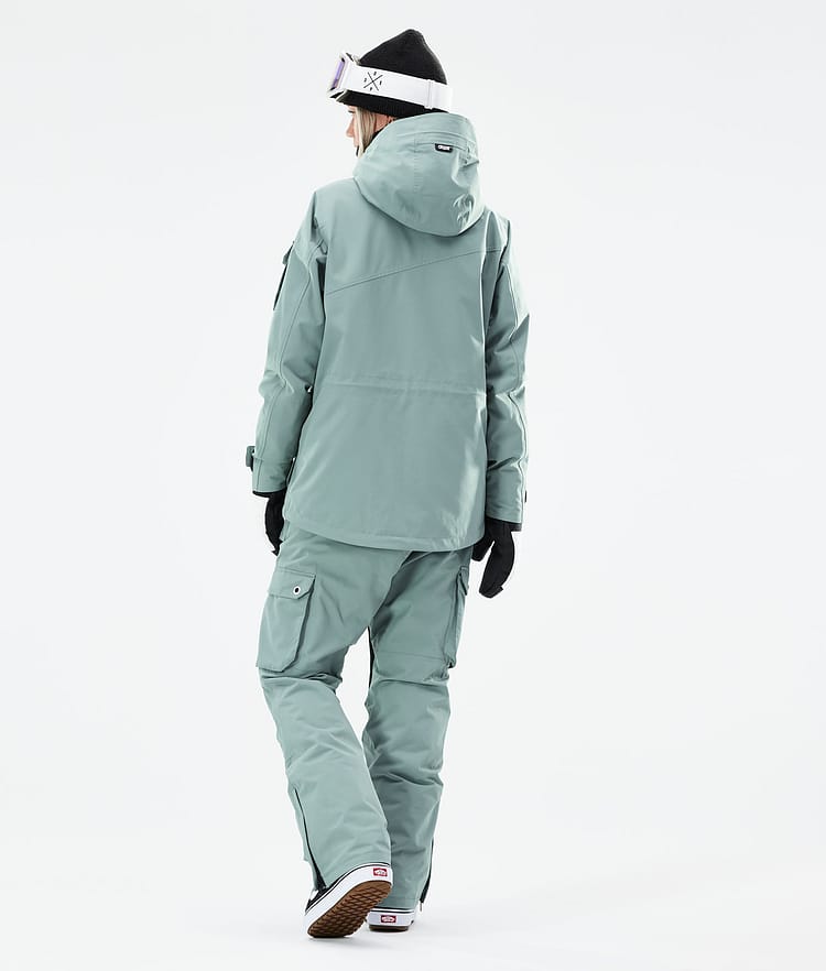 Dope Adept W 21 Kurtka Snowboardowa Kobiety Faded Green, Zdjęcie 6 z 11