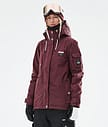 Dope Adept W 21 Kurtka Snowboardowa Kobiety Burgundy