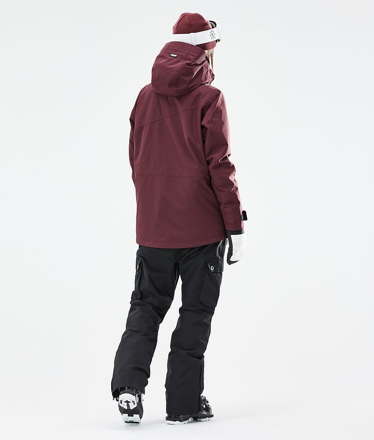 Dope Adept W 21 Lyžařská Bunda Dámské Burgundy, Obrázek 6 z 11