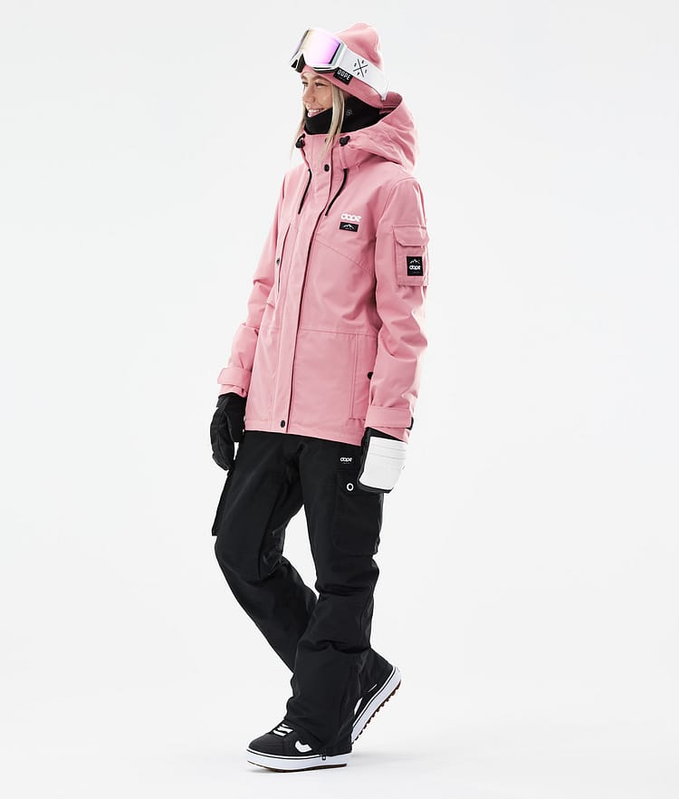 Dope Adept W 2021 Veste Snowboard Femme Pink, Image 4 sur 11