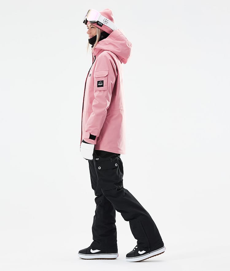 Dope Adept W 2021 Veste Snowboard Femme Pink, Image 5 sur 11