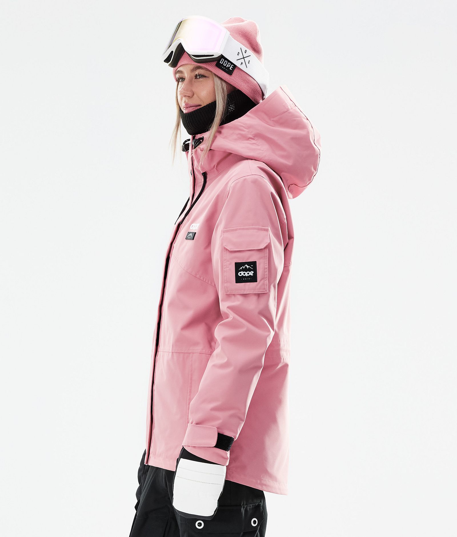 Dope Adept W 2021 Veste Snowboard Femme Pink, Image 7 sur 11