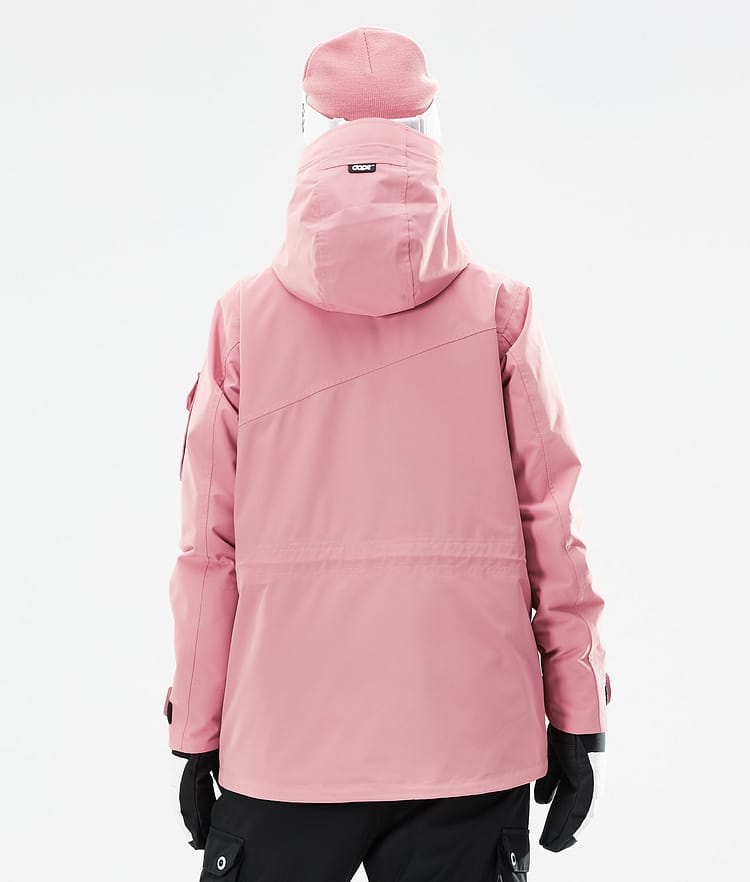 Dope Adept W 2021 Veste Snowboard Femme Pink, Image 8 sur 11
