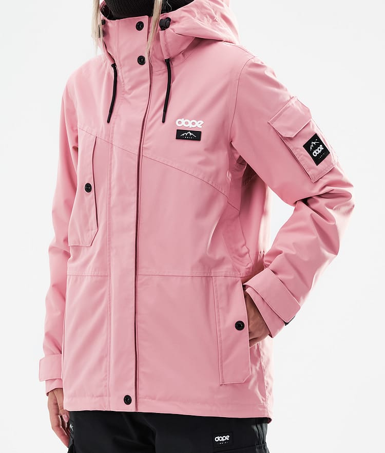 Dope Adept W 2021 Veste Snowboard Femme Pink, Image 9 sur 11