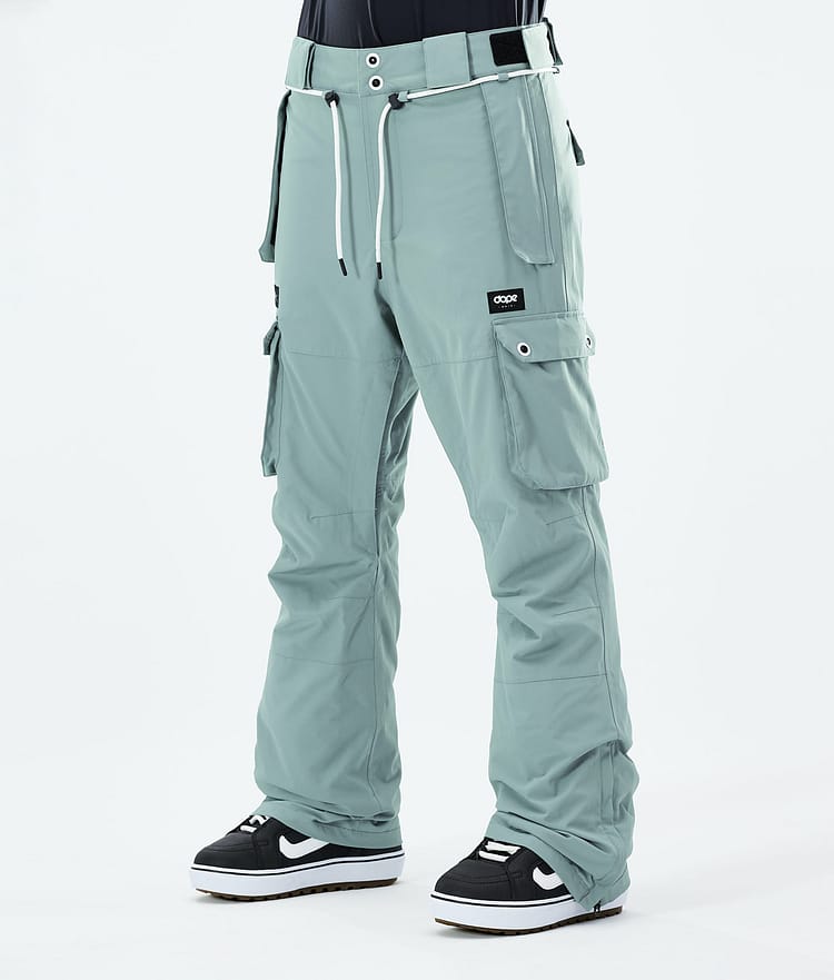 Dope Iconic W 21 Pantalones Snowboard Mujer Faded Green, Imagen 1 de 6
