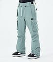 Dope Iconic W 21 Pantalones Snowboard Mujer Faded Green