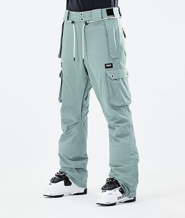 Dope Iconic W 2021 Lyžařské Kalhoty Dámské Faded Green