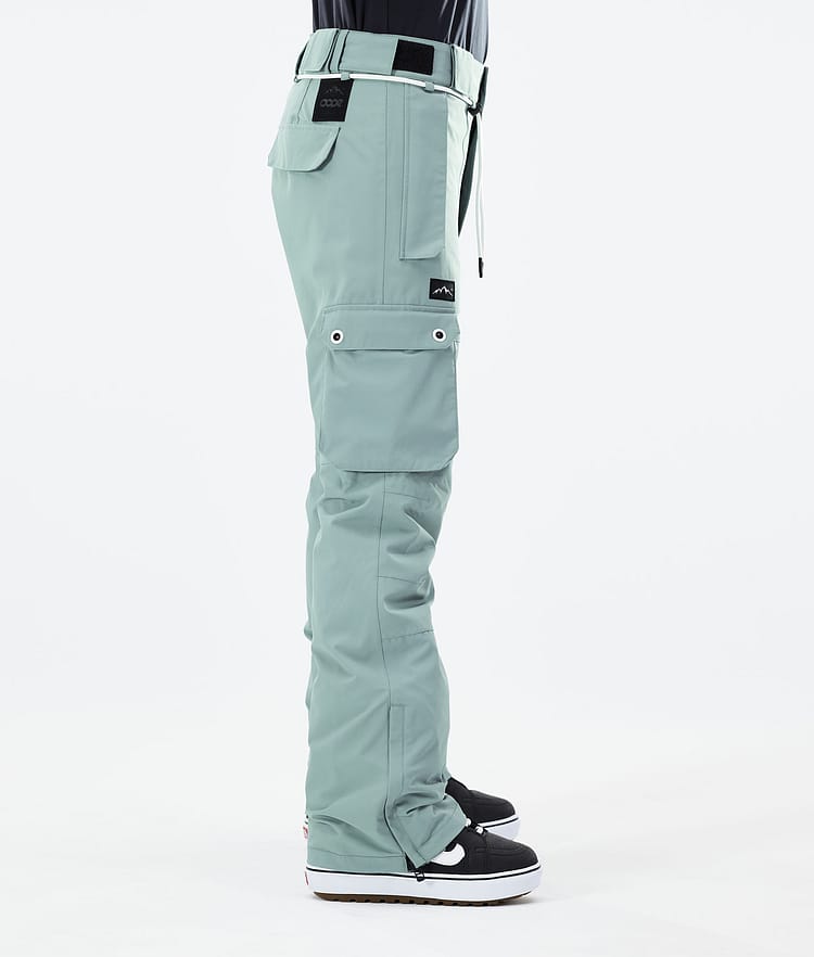 Dope Iconic W 21 Pantalones Snowboard Mujer Faded Green, Imagen 2 de 6