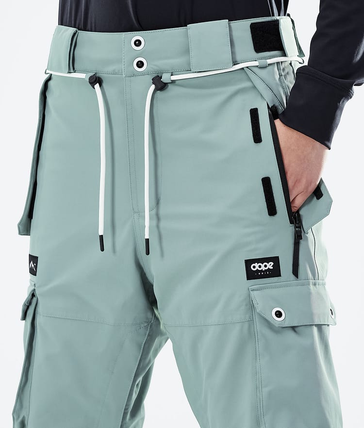 Dope Iconic W 21 Pantalones Snowboard Mujer Faded Green, Imagen 4 de 6