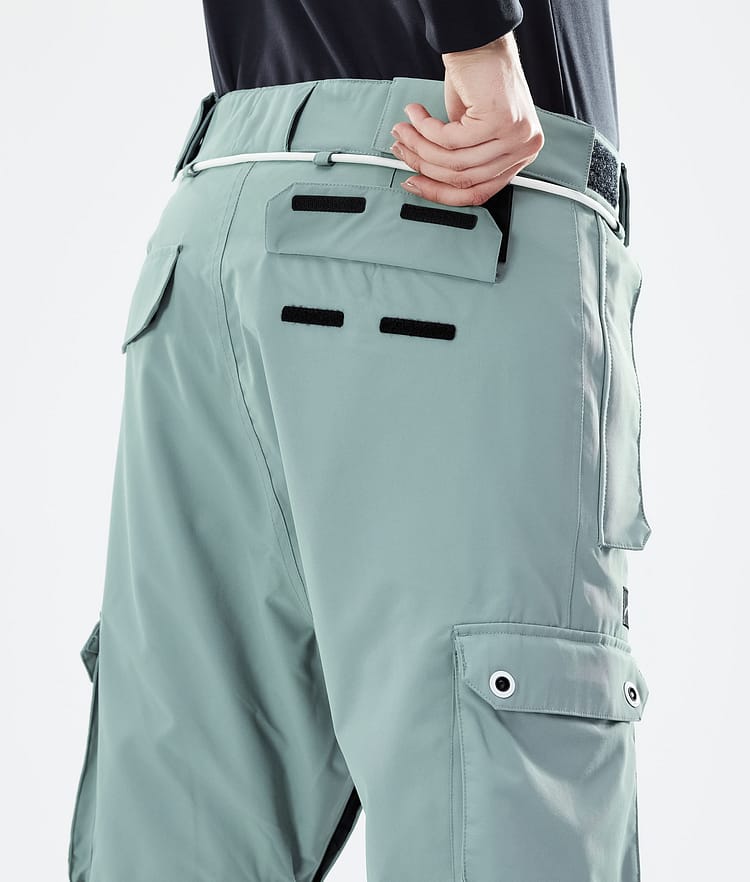 Dope Iconic W 21 Pantalones Esquí Mujer Faded Green, Imagen 6 de 6