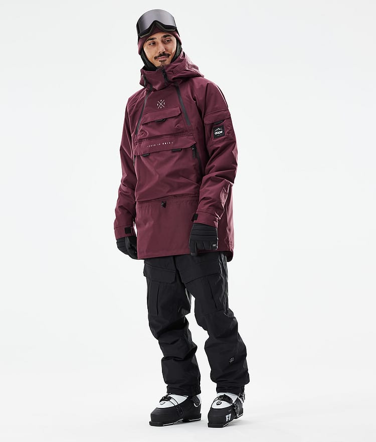 Dope Akin 21 Kurtka Narciarska Mężczyźni Burgundy, Zdjęcie 4 z 11