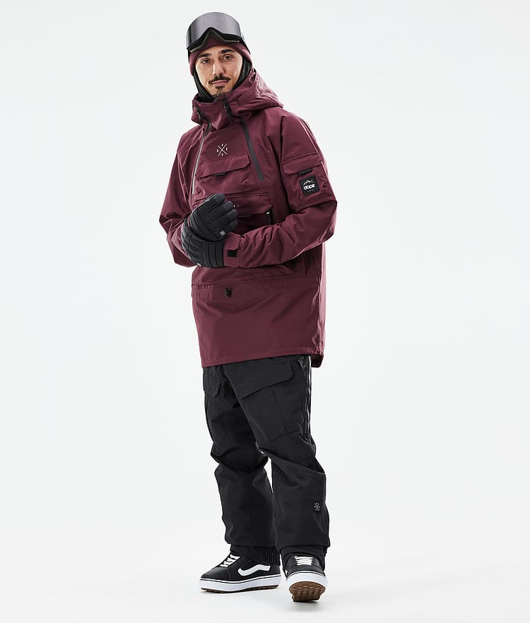 Dope Akin 21 Chaqueta Snowboard Hombre Burgundy, Imagen 4 de 11