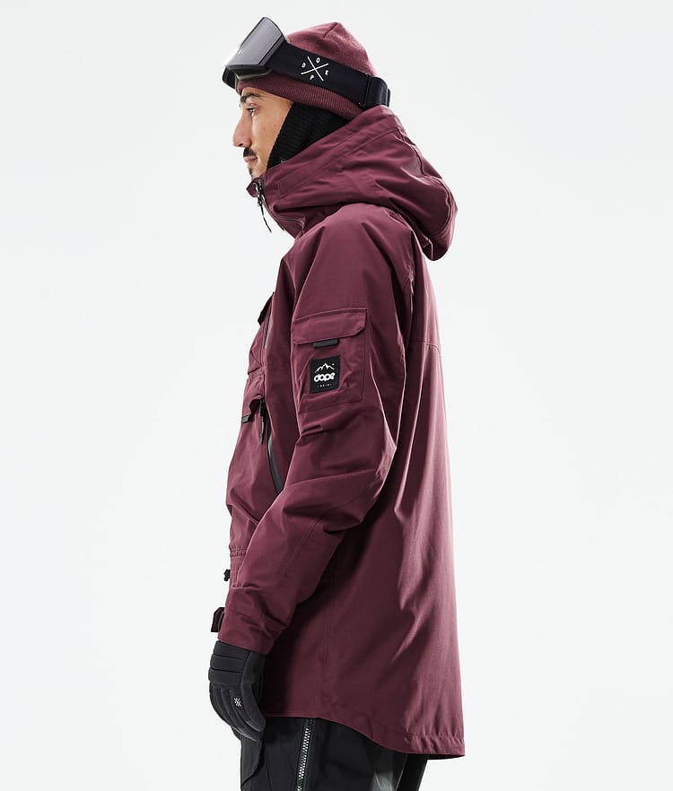 Dope Akin 21 Chaqueta Snowboard Hombre Burgundy, Imagen 7 de 11