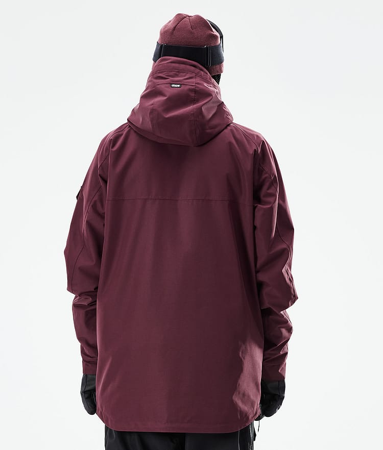 Dope Akin 21 Chaqueta Snowboard Hombre Burgundy, Imagen 8 de 11