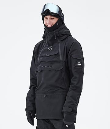Dope Akin 21 Bunda na Snowboard Pánské Black