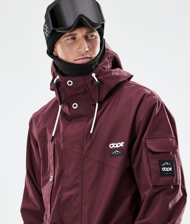 Dope Adept 21 Chaqueta Snowboard Hombre Burgundy, Imagen 2 de 11