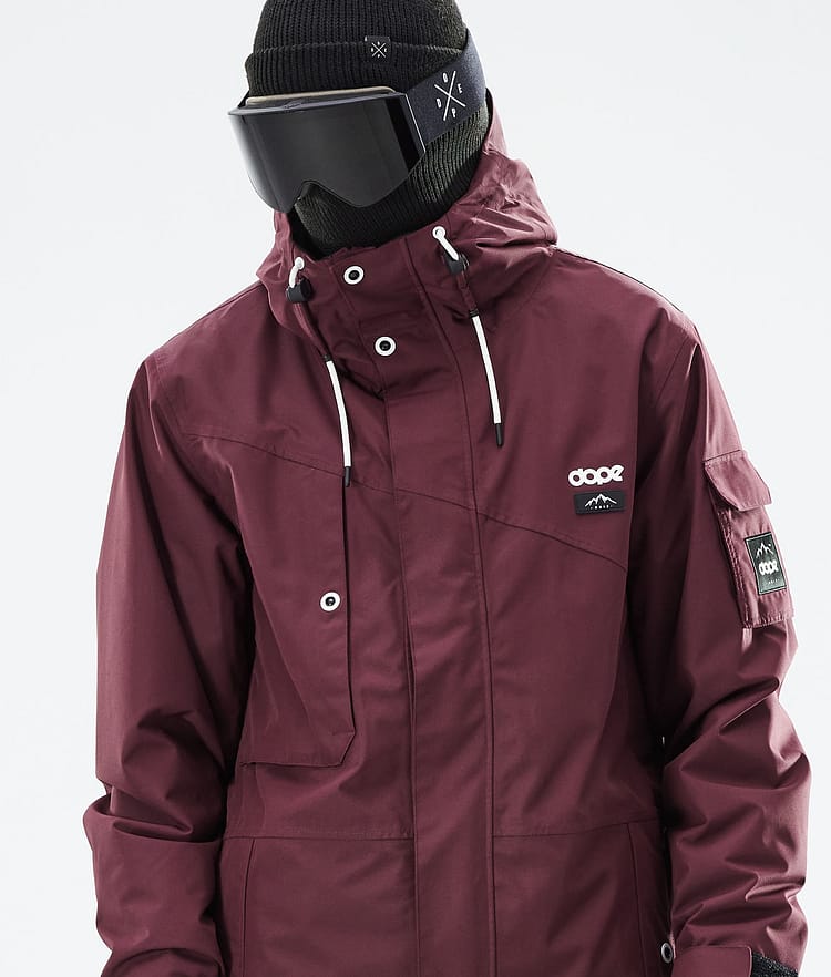 Dope Adept 21 Chaqueta Snowboard Hombre Burgundy, Imagen 3 de 11