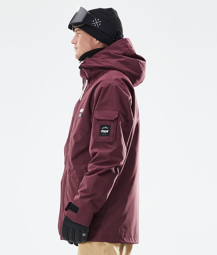 Dope Adept 21 Chaqueta Snowboard Hombre Burgundy, Imagen 7 de 11